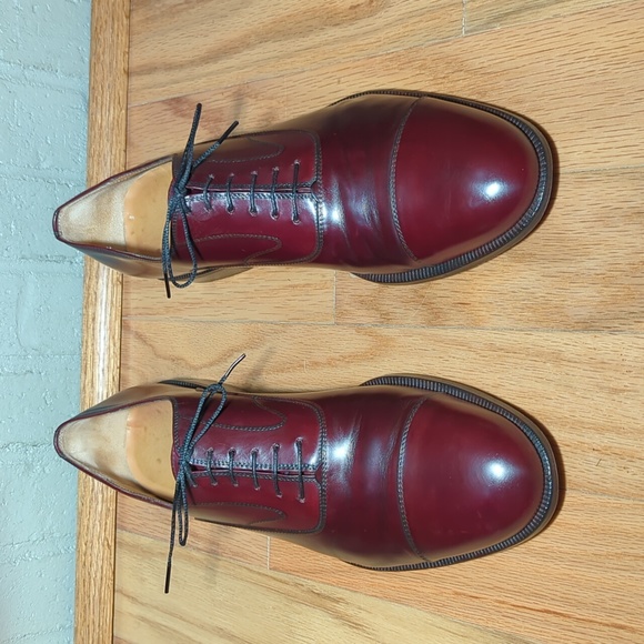Salvatore Ferragamo Oxford Burgundy - Picture 3 of 9